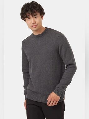 Tentree Highline Crew Sweater
Men's Organic Cotton Knit Jumper